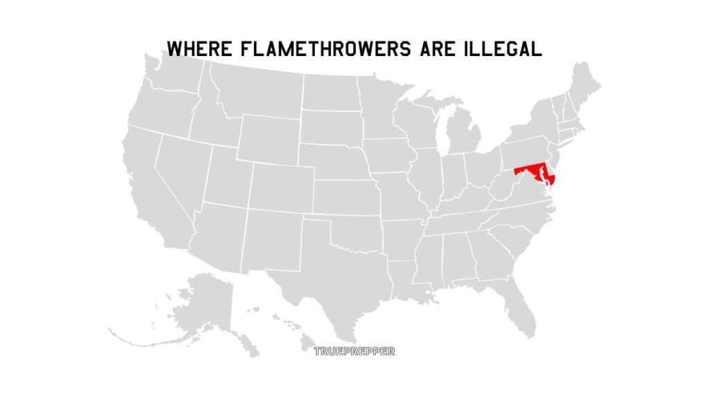 Where Flamethrowers Are Illegal in the US