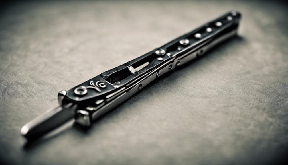 butterfly knife for self defense