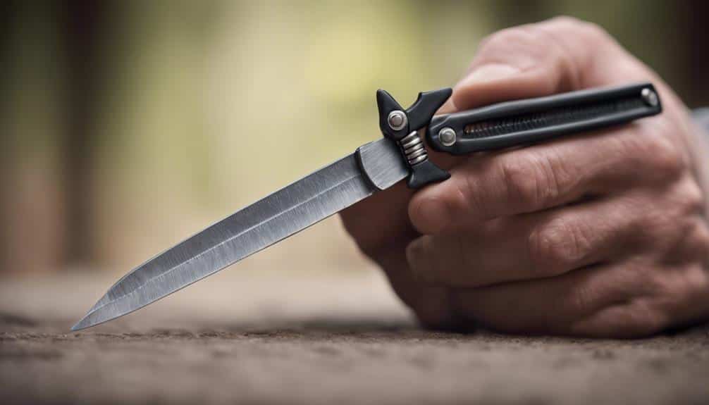 butterfly knife safety advice