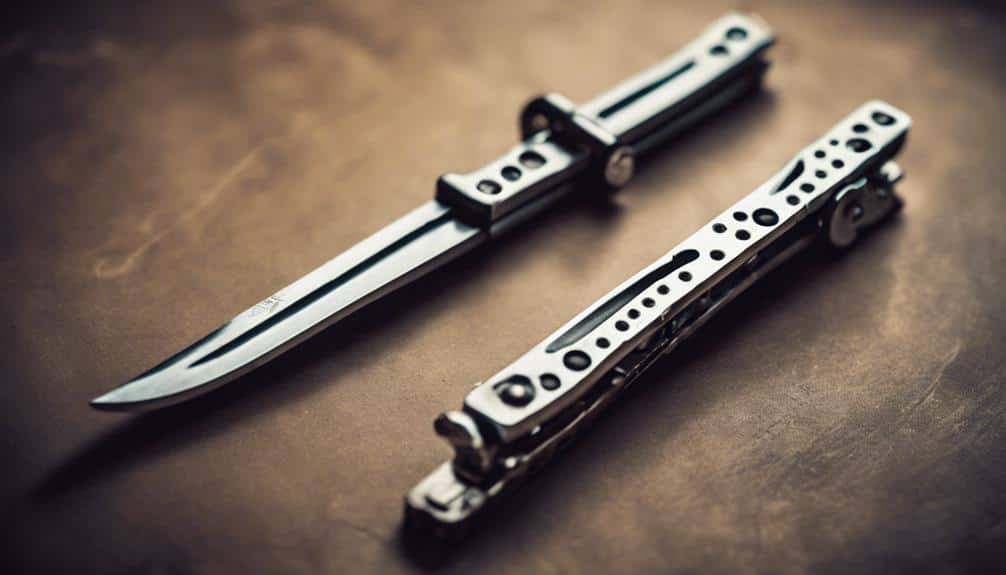 butterfly knife self defense choice