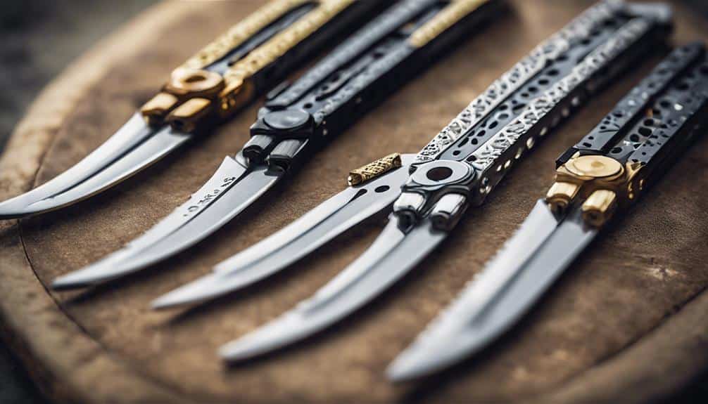 butterfly knives for protection