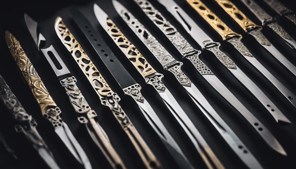 butterfly knives for self defense