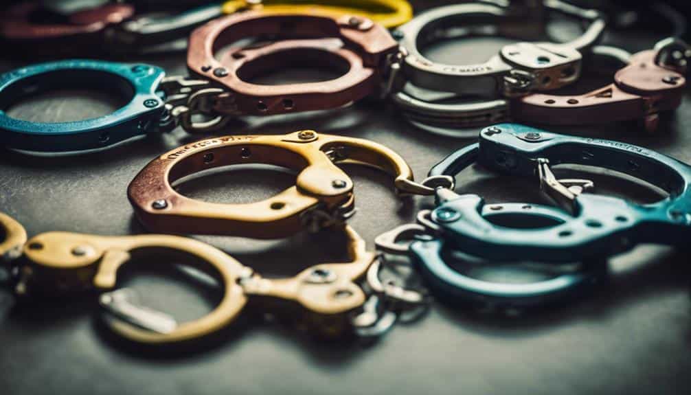 non metallic handcuffs for protection