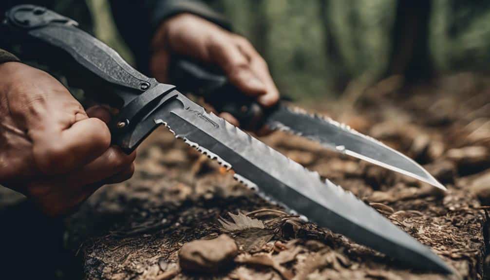 selecting outdoor defense knives