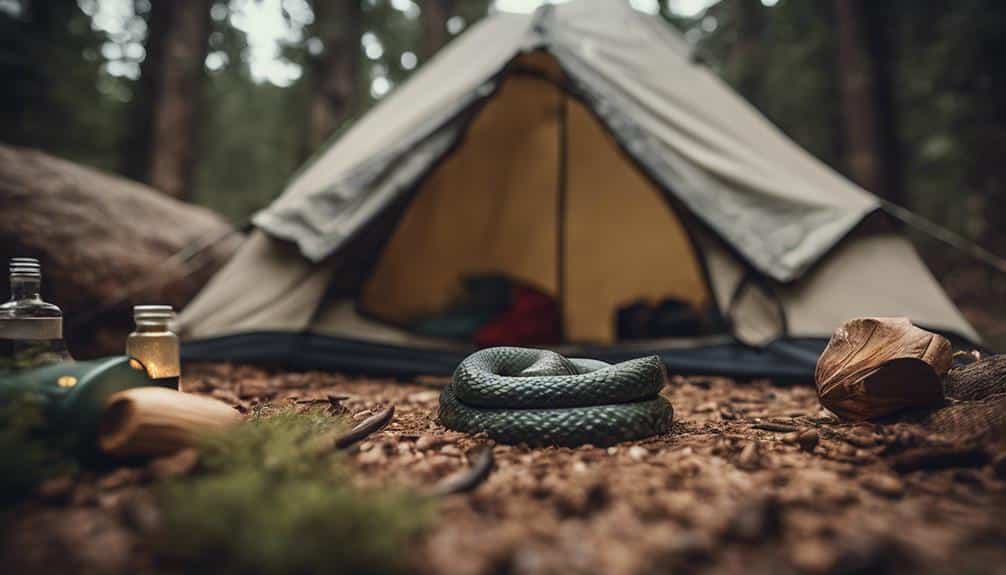 snake repellents for camping