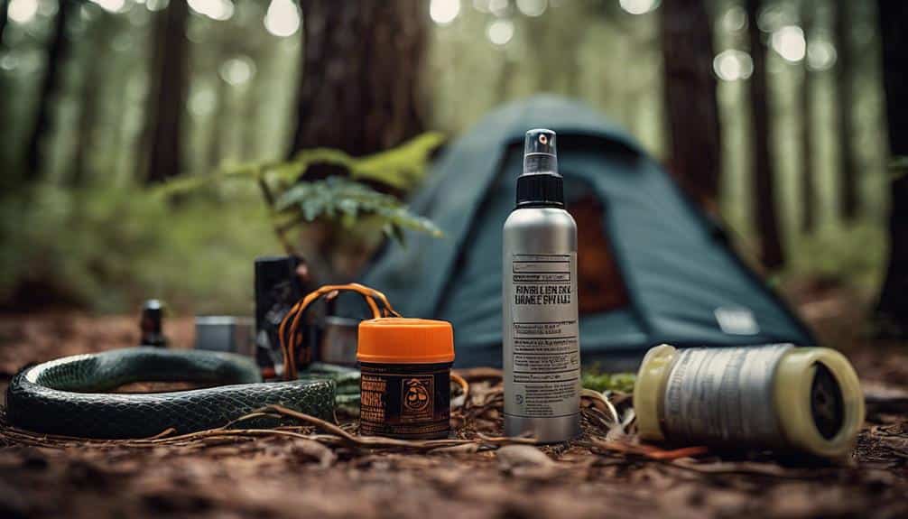 snake repellents for camping