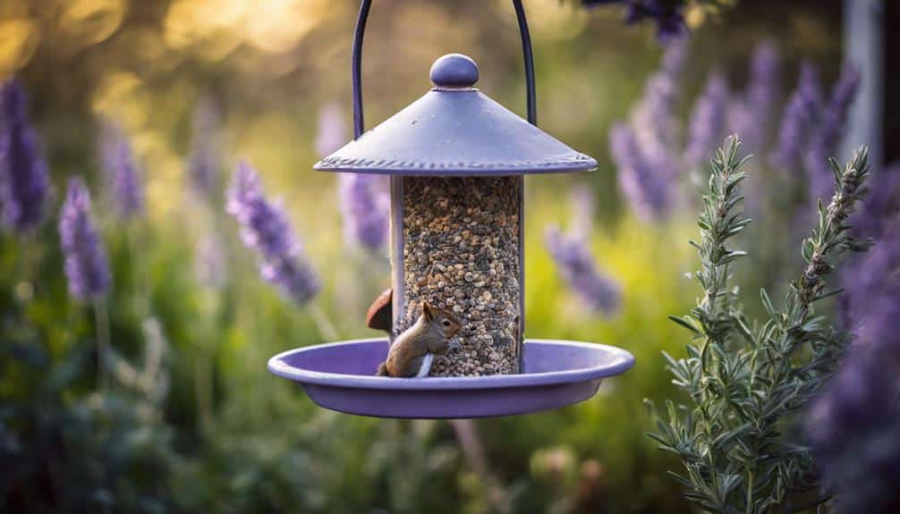 squirrel proof bird feeder solutions