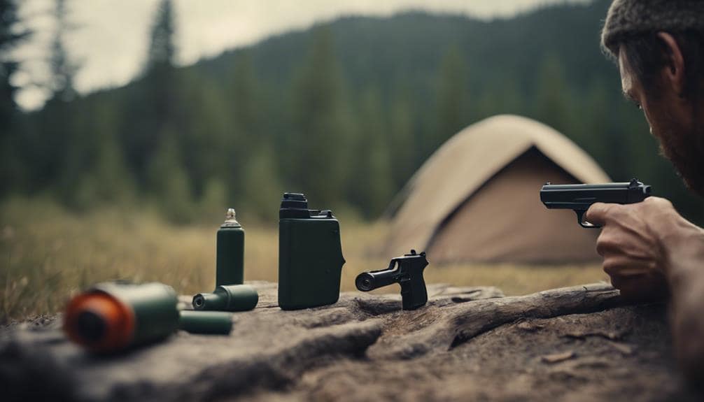 pepper gun for camping