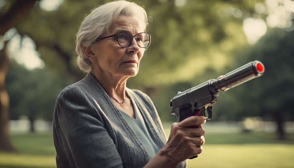 pepper gun for seniors